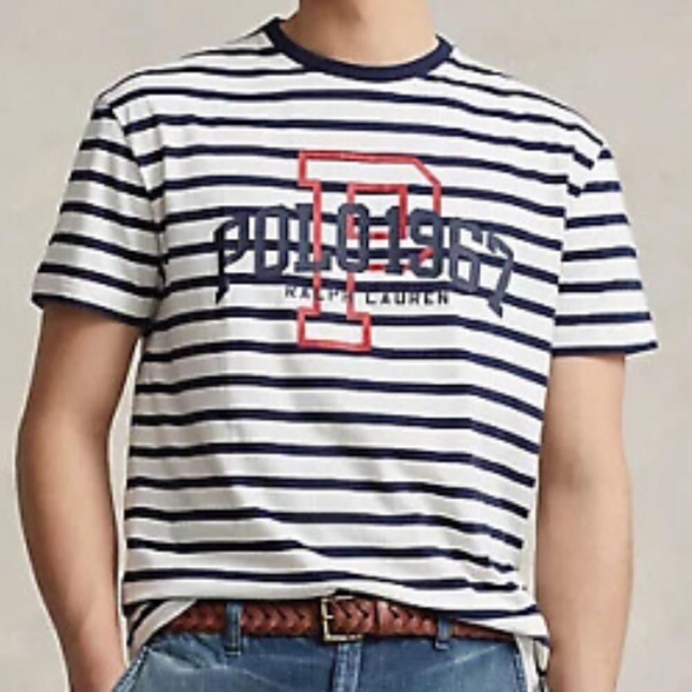 Polo striped tee